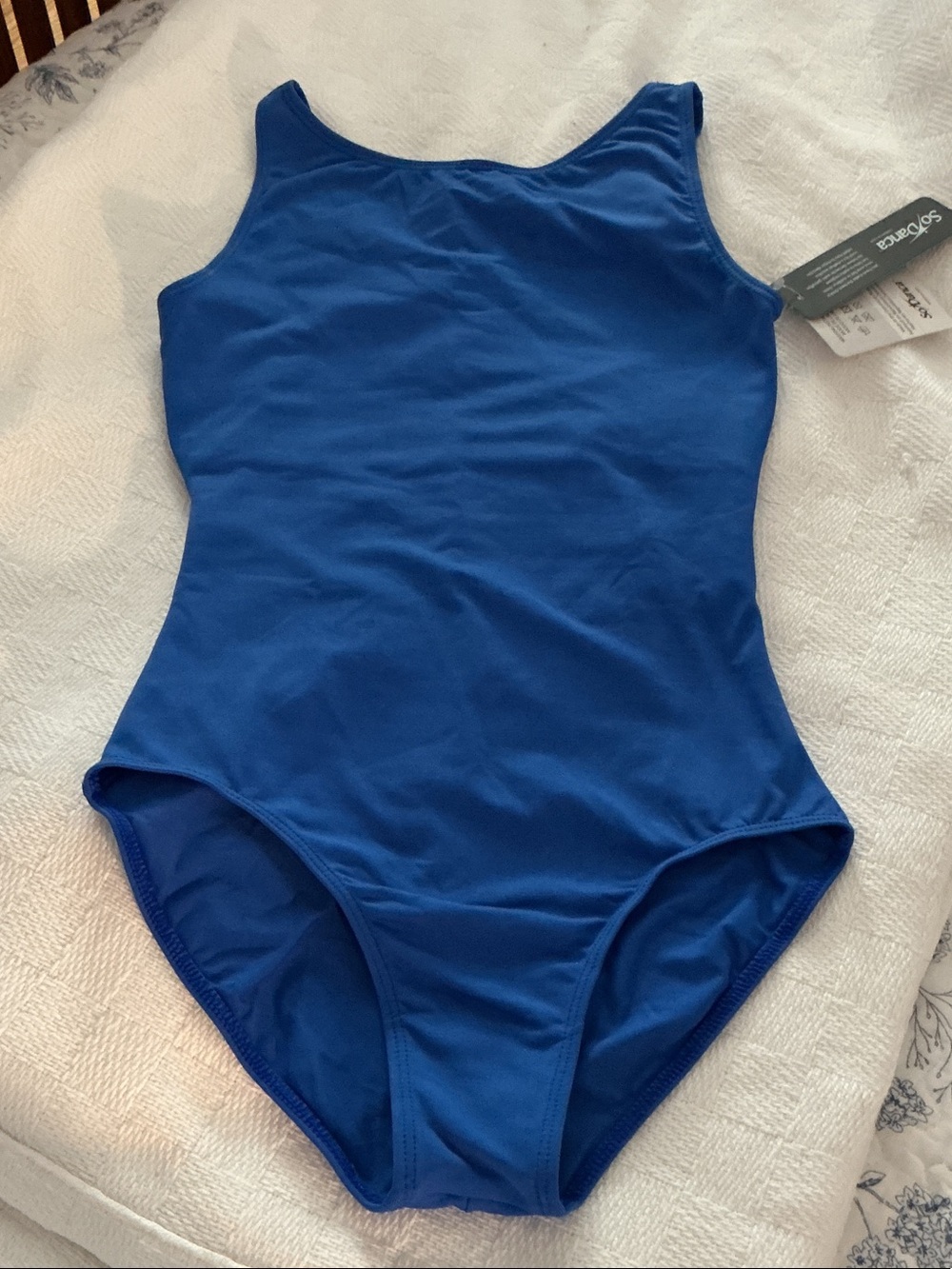NWT Classic Tank-Style Blue Leotard